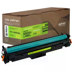 Картридж сумісний Canon 069 жовтий Green Label Patron (PN-069YGL) CT-CAN-069-Y-PN-GL