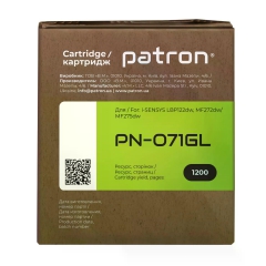 Картридж сумісний Canon 071 Green Label Patron (PN-071GL) CT-CAN-071-PN-GL