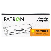 Картридж Canon 716 (pn-716yr) Yellow Patron extra CT-CAN-716-Y-PN-R