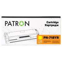 Картридж Canon 718 (pn-718yr) Yellow Patron extra CT-CAN-718-Y-PN-R