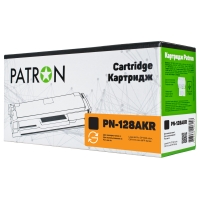 Картридж HP clj ce320a (pn-128akr) Black Patron extra CT-HP-CE320A-B-PN-R