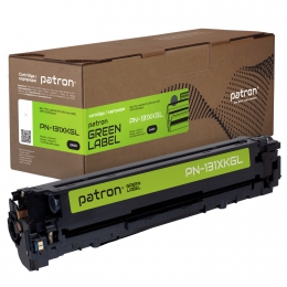 Картридж сумісний HP 131x (cf210x) green label, чорний Patron (pn-131xkgl) CT-HP-CF210X-B-PN-GL