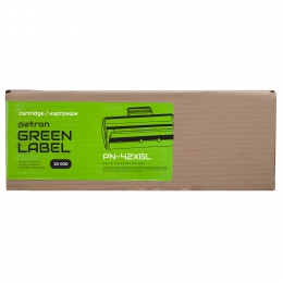 Картридж сумісний HP 42x (q5942x) green label Patron (pn-42xgl) CT-HP-Q5942X-PN-GL