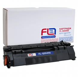 Картридж сумісний HP 49a (q5949a) free label (fl-q5949a) CT-HP-Q5949A-FL