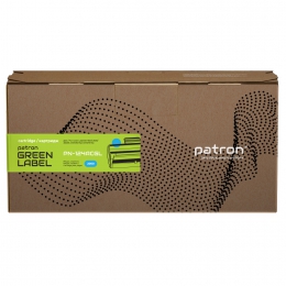 Картридж сумісний HP 124a (q6001a) блакитний green label Patron (pn-124acgl) CT-HP-Q6001A-C-PN-GL