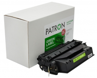 Картридж совместимый HP 53x (q7553x) green label Patron (pn-53xgl) CT-HP-Q7553X-PN-GL