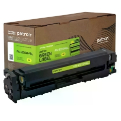 Картридж сумісний HP 207A (W2212A) Green Label, жовтий Patron (PN-207AYGL) CT-HP-W2212A-Y-PN-GL