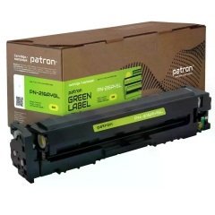Картридж сумісний HP 216A (W2412A) Green Label, жовтий Patron (PN-216AYGL) CT-HP-W2412A-Y-PN-GL