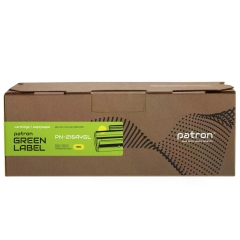 Картридж сумісний HP 216A (W2412A) Green Label, жовтий Patron (PN-216AYGL) CT-HP-W2412A-Y-PN-GL