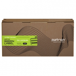 Тонер-картридж сумісний Lexmark 60f5h00 green label Patron (pn-l605hgl) CT-LEX-60F5H00-PN-GL