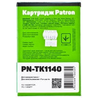 Тонер-картридж Kyocera mita tk-1140 (pn-tk1140) Patron CT-MITA-TK-1140-PN