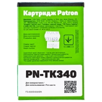 Тонер-картридж Kyocera mita tk-340 (pn-tk340) Patron CT-MITA-TK-340-PN