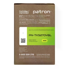 Тонер-картридж сумісний Kyocera Mita TK-5270Y жовтий Green Label Patron (PN-TK5270YGL) CT-MITA-TK-5270YPNGL