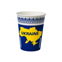 Стакан паперовий, об'єм 175 мл PATRIOT 50шт Україна CUP175PAT