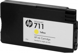 Картридж HP No.711 DesignJet 120/520 Yellow 3-Pack CZ136A