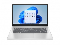 Ноутбук HP 17-cp2043ua 17.3" FHD IPS AG, AMD R3-7320U, 8GB, F512GB, UMA, Win11, сріблястий D06HFEA