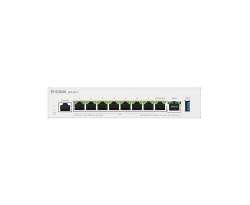 Мультисервисный Маршрутизатор D-Link DBR-600-P, 7x2.5GE LAN PoE, 1x2.5GE LAN/WAN PoE, 1x2.5GE WAN, 1xUSB 3.0, 120Вт