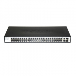 Комутатор D-Link DES-1050G 48xFE, 2xSFP/GE, Некерований