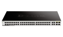 Коммутатор D-Link DGS-1052 48xGE, 4xGE/SFP, Неуправляемый