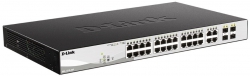 Коммутатор D-Link DGS-1210-24P PoE, Websmart