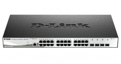 Коммутатор D-Link DGS-1210-28X/ME 24xGE, 4xSFP+