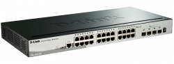 Комутатор D-Link DGS-1510-28X 24xGE, 4xSFP+, SmartPro