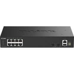 Коммутатор D-Link DGS-1530-10 8xGE, 2xSFP+ Управляемый, L2+