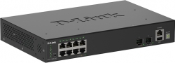 Коммутатор D-Link DGS-1530-10 8xGE, 2xSFP+ Управляемый, L2+