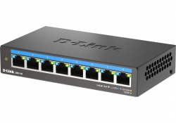 Коммутатор D-Link DMS-108 8x2.5GE, Неуправлямый
