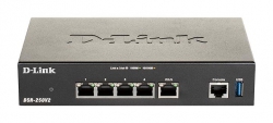 Мультисервисный маршрутизатор D-Link DSR-250V2 8xGE LAN, 1xGE WAN, 1xUSB