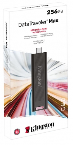 Накопитель Kingston  256GB USB 3.2 Type-C Gen 2 DT Max DTMAX/256GB