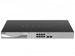 Комутатор D-Link DXS-1100-10TS 8x10GE, 2xSFP+ EasySmart