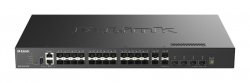 Коммутатор D-Link DXS-3410-32SY 28xSFP+. 4xSFP28, L3