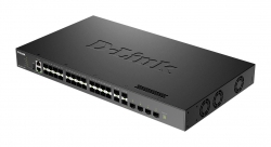 Коммутатор D-Link DXS-3410-32SY 28xSFP+. 4xSFP28, L3