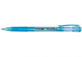 Ручка шариковая автомат. ECONOMIX PLUTON 0,5 мм. Корпус ассорти, пишет синим E10101-25