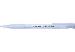 Ручка шариковая автомат. ECONOMIX VENERA 0,5 мм. Корпус ассорти, пишет синим E10105-25