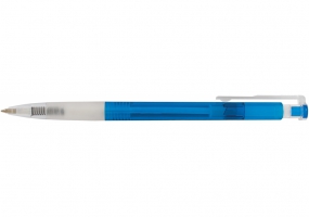 Ручка кулькова автомат. ECONOMIX NEPTUN 0,5 мм. Корпус асорті, пише синім E10106-25