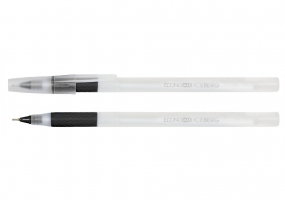 Ручка масляная ECONOMIX ICEBERG 0,7 мм, пишет черным E10197-01