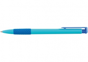 Ручка шариковая автомат. ECONOMIX PHAETON 0,5 мм. Корпус ассорти, пишет синим E10219