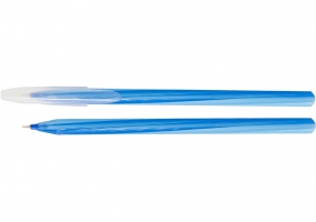 Ручка масляная Economix MALIBU 0,7 мм, пишет синим E10243