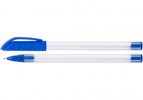 Ручка масляная ECONOMIX FLY 0,7 мм, пишет синим E10244