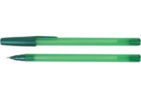 Ручка масляна Economix ONE 0,7 мм, пише зеленим E10251-04