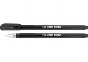 Ручка гелева ECONOMIX TURBO 0,5 мм, чорна E11911-01