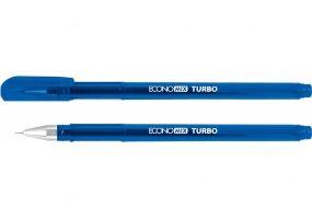 Ручка гелева ECONOMIX TURBO 0,5 мм, синя E11911-02