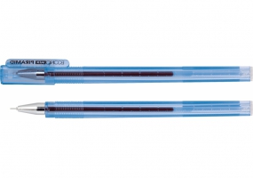 Ручка гелевая ECONOMIX PIRAMID 0,5 мм, синяя E11913-02