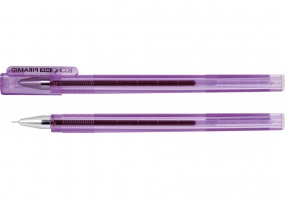 Ручка гелева ECONOMIX PIRAMID 0,5 мм, фіолетова E11913-12