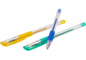 Набір гелевих ручок ECONOMIX GLITTER 6 кольорів чорнил, в блістері E11951