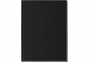 Дневник датированный, КЛЕТКА, черный, А5 ECONOMIX E21609-01