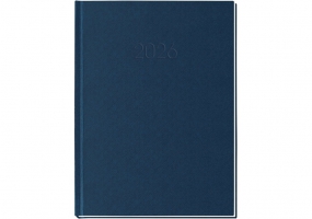 Щоденник датований, КЛІТИНКА, синій, А5 ECONOMIX E21609-02