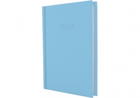 Щоденник датований, SATIN, блакитний, А5 ECONOMIX E21612-11